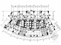 [广东]50层框架核心筒结构五星级酒店结构施工图（141张图、裙房五层）