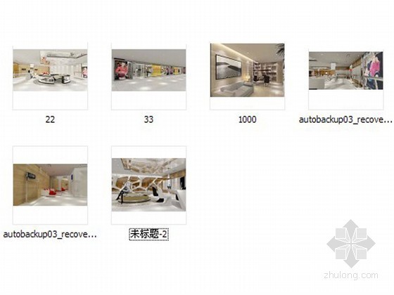 [毕业设计]某展厅装修施工图含效果图-节点 