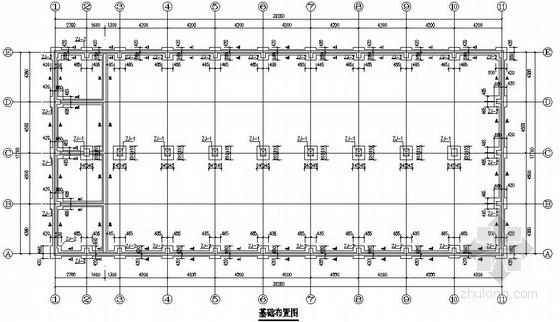双层砖混厂房资料下载-[株洲]砖混厂房结构设计图