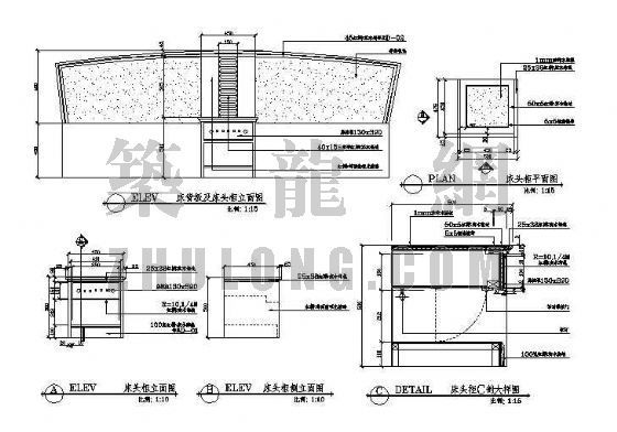 su模型室内床头柜资料下载-宾馆家具--床头及床头柜