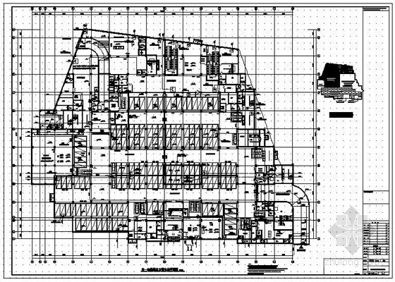 地下室消防系统图资料下载-南京某大型商业地下室给排水及消防图纸