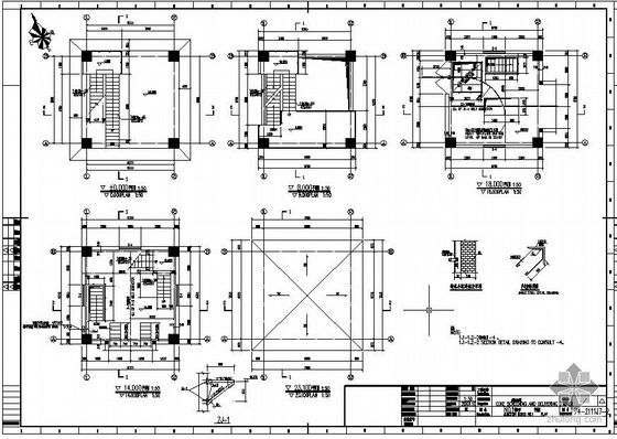 转运站结构施工图资料下载-某原料准备系统转运站结构设计图