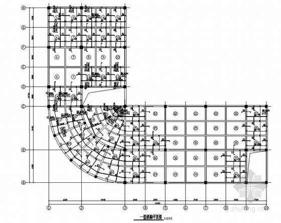 独立基础建筑施工图资料下载-三层框架结构宾馆结构施工图（含建筑施工图 独立基础）