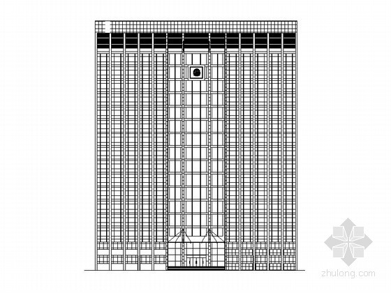 高层办公墙身大样资料下载-内蒙古某公安局办公大楼（高层）建筑设计施工图