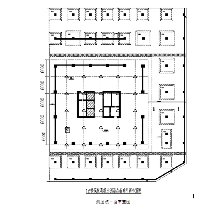 无梁楼盖框架核心筒资料下载-框架核心筒结构住宅楼工程大体积混凝土施工方案（30页）