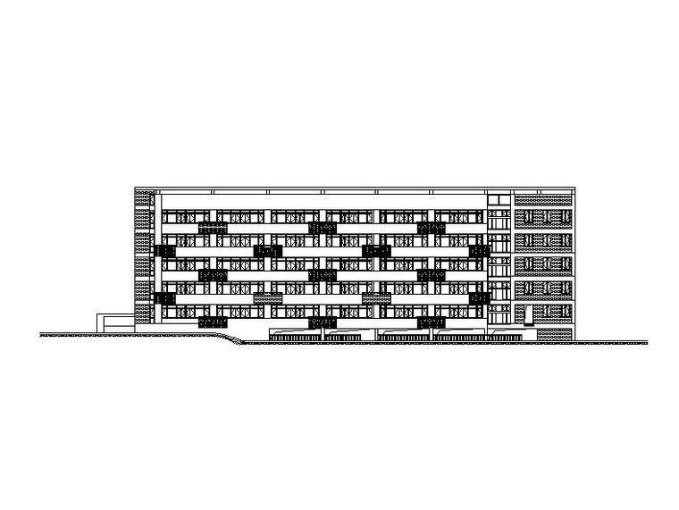 五层建筑施工图纸资料下载-[四川]五层框剪结构30班中学建筑施工图