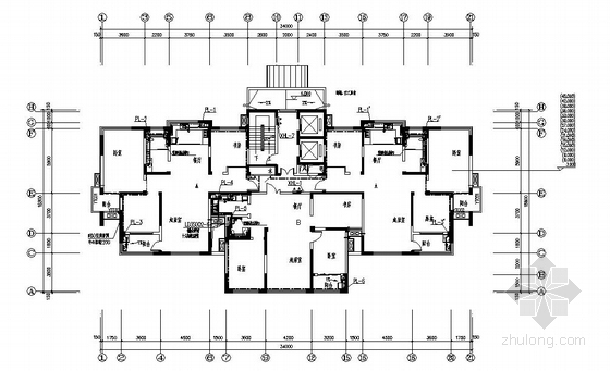 18层住宅楼建筑电气图纸资料下载-某18层住宅楼给排水及消防图纸