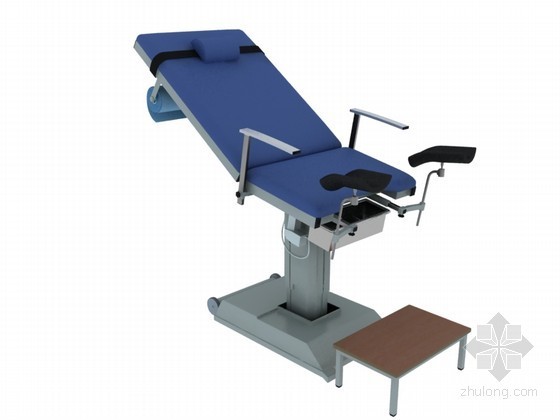 医疗模型模型资料下载-医疗用椅3D模型下载
