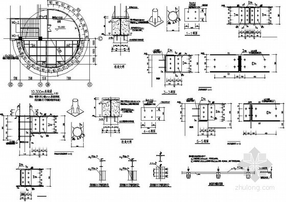 钢结构加层建筑施工图资料下载-南京某商店钢结构加层施工图