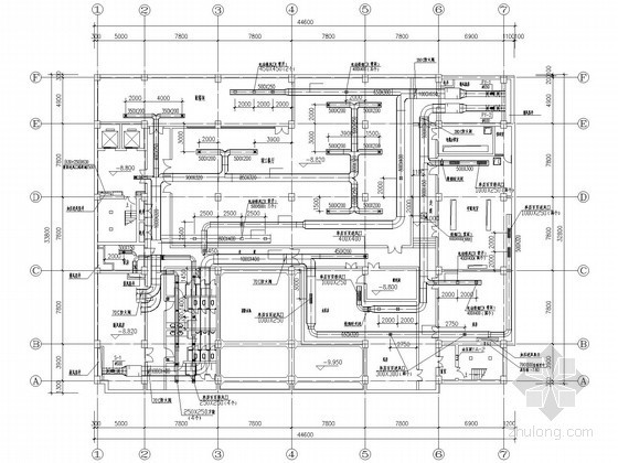 地下用房通风排烟设计图资料下载-[北京]办公综合楼地下通风防排烟设计施工图纸