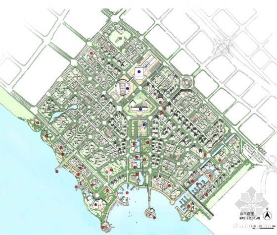深圳市海绵城市规划资料下载-[深圳]中心区城市规划方案设计