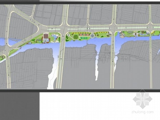 城市滨水景观设计素材资料下载-[温州]县级城市滨水景观设计方案