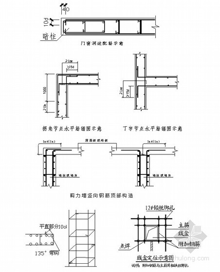 住宅小区框架剪力墙资料下载-[北京]框架剪力墙结构住宅小区钢筋工程施工方案