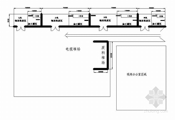 工程进度表图资料下载-上海某炼铁工程机电设备安装竣工图
