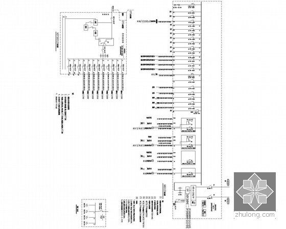 [河南]285米建筑全套强弱电气施工图452张（国际甲级办公 精品商业）-变电所配电箱系统图