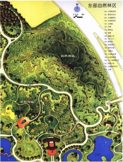 秦塘公园规划方案资料下载-南京某公园规划设计方案