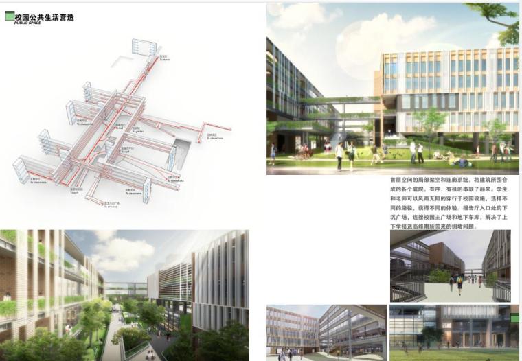 [广东]某市外国语学校初中部校舍危房改造工程项目于（35页）-校园设计