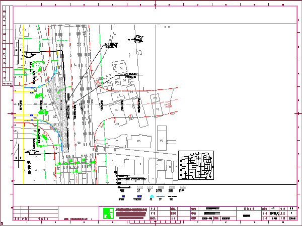 市政路面图纸资料下载-市政工程道路施工图纸（共22张）