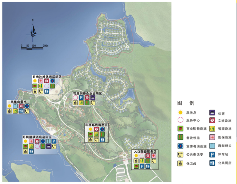 鄱阳湖国际度假村修建性规划-地块详细规划