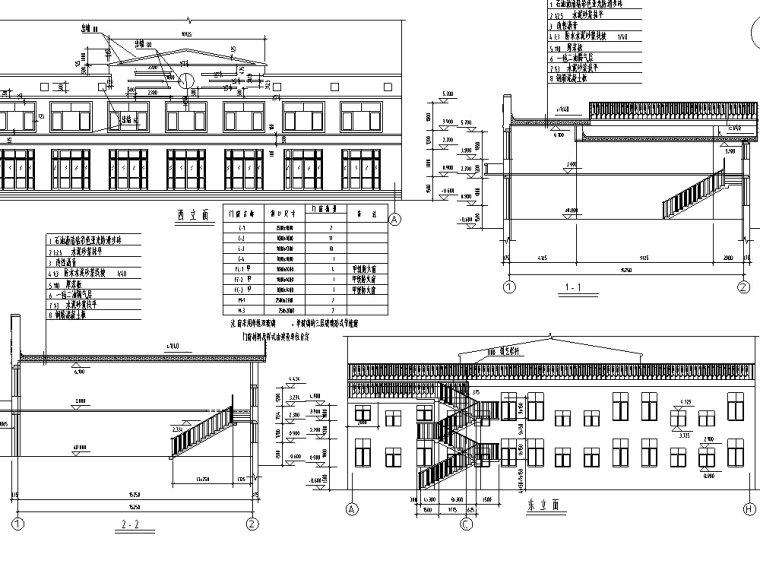沿街街景改造方案资料下载-欧式多层沿街商铺建筑设计方案初设图CAD