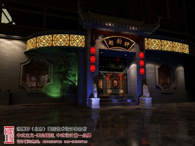 su茶文化建筑资料下载-北京亚运村茶楼设计 凸显中国茶文化内涵