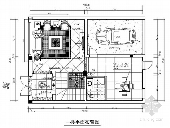 某绿城小区现代时尚五层别墅装修图