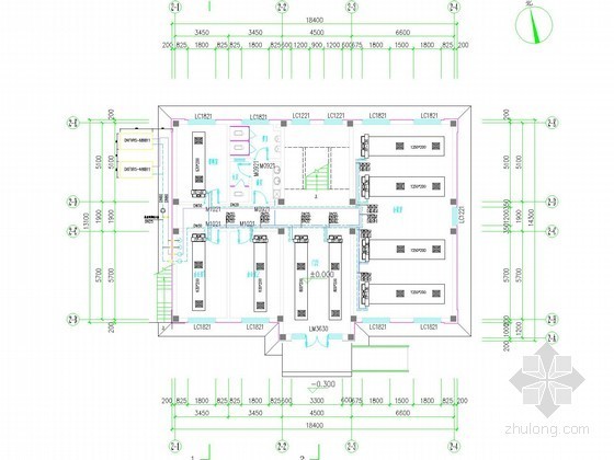 多层办公楼空调施工资料下载-[辽宁]多层办公楼空调通风系统设计施工图