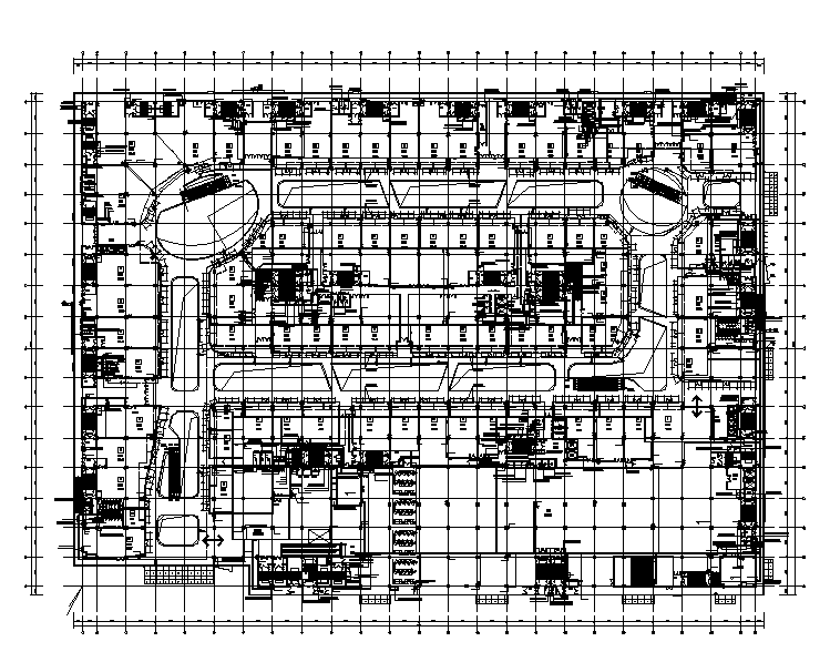 喷雾式冷却塔资料下载-大连万达广场标准版给排水全套施工图