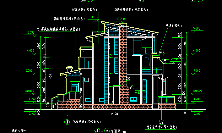 苏州市某别墅施工图