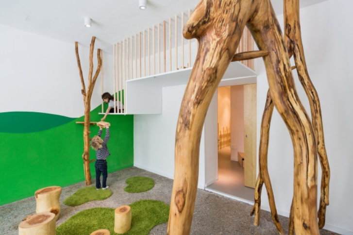 柏林大自然主题幼儿园室内设计实景图-活动室实景图