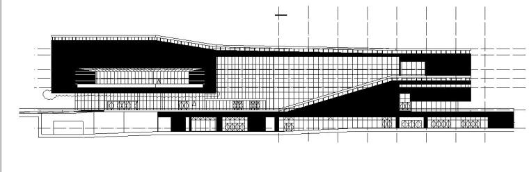 广东规划展览馆资料下载-[广东]三层幕墙立面展览馆建筑施工图（16年最新图纸）