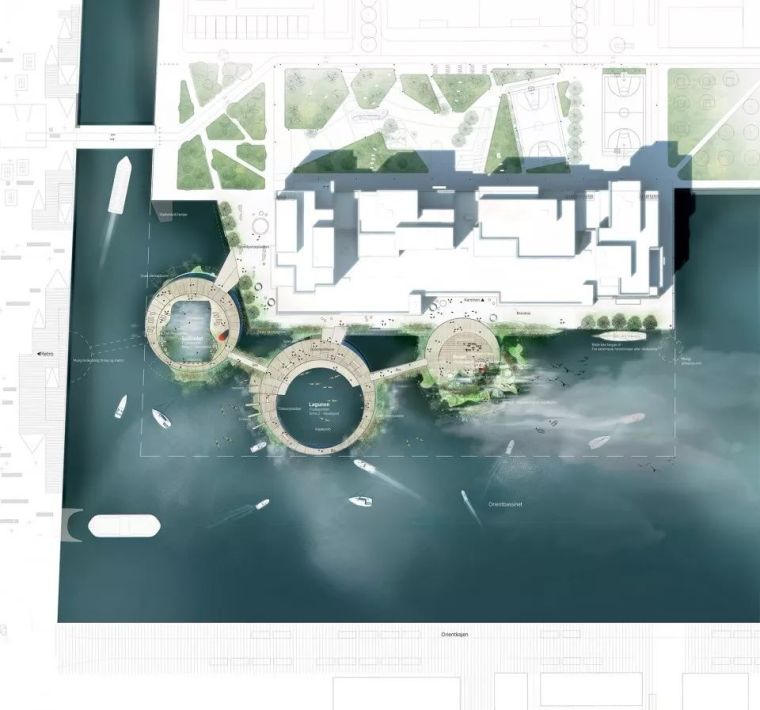 舟山市群岛公园资料下载-超酷！水上浮岛公园概念设计！