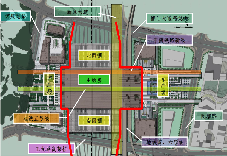 钢架结构承重量计算资料下载-深圳北站63m大悬挑结构施工技术总结