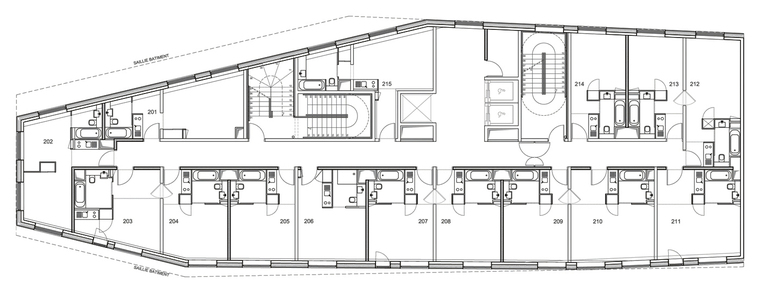 法国巴黎 Hypark 酒店 / Manuelle Gautrand Architecture事务所-IND-br-09-plan_R_2_DCE_sans_cotes.jpg