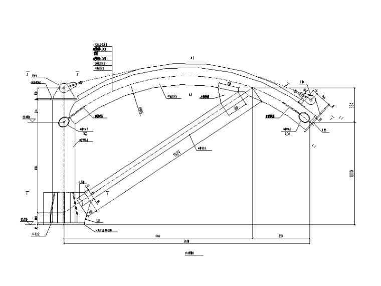 膜结构停车车棚资料下载-膜结构桁架节点详图（8张）
