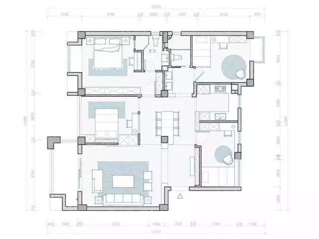 室内设计|寻常户型的16个设计方案_17