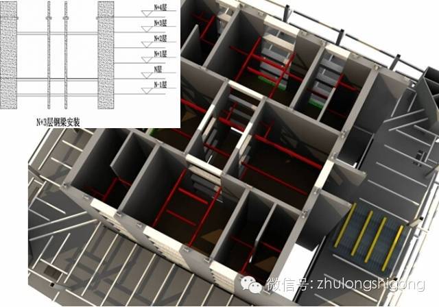 北方第一高楼钢结构施工流程图赏（三维效果图）-4.jpg