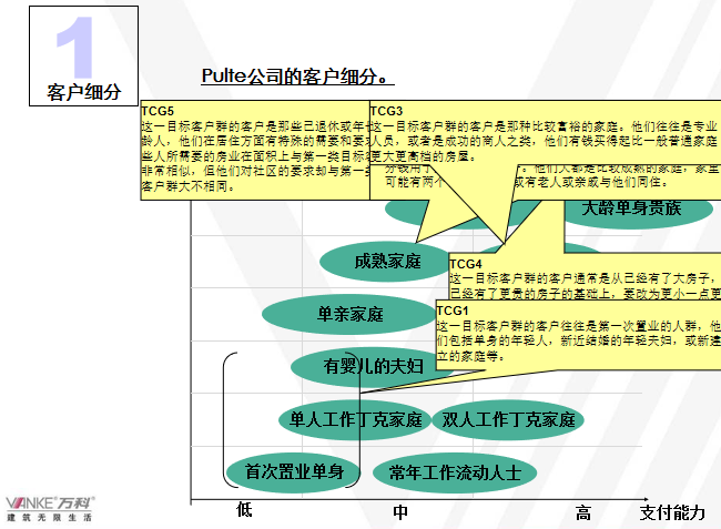 知名地产全程营销策划-房地产产品规划定位解析-客户细分