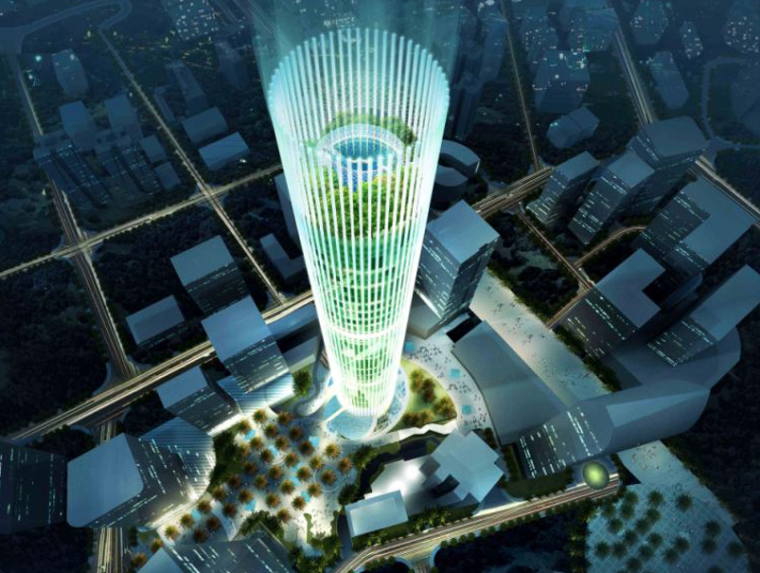 高层建筑设计竞赛作品资料下载-[重庆]重庆最高楼设计竞赛作品分享（PPT+59页）