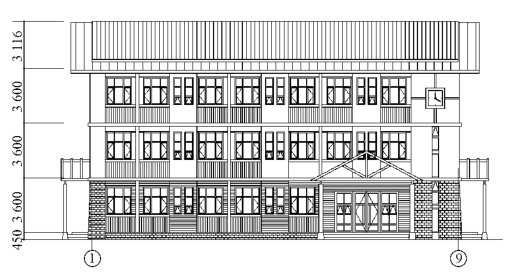 轻型木结构施工资料下载-都江堰向峨小学轻型木结构设计与施工论文