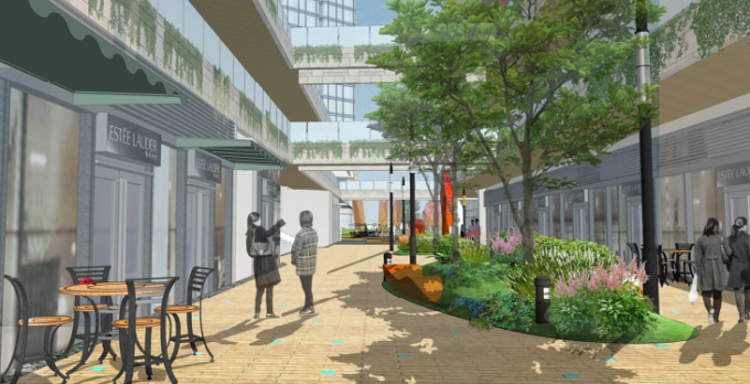 [浙江]城市中心街道历史人文商业街景观设计方案-商业内街设计