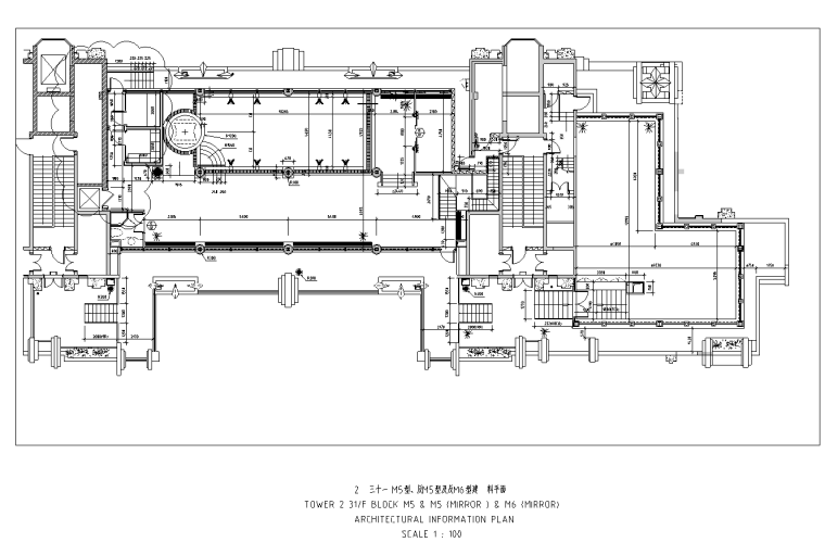 CAD浴室剖面图资料下载-[北京]棕榈泉2号楼复式单元样板房