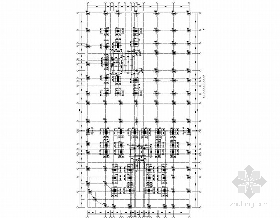 32层住宅楼cad设计图资料下载-32层剪力墙住宅楼结构图（A、B两栋）