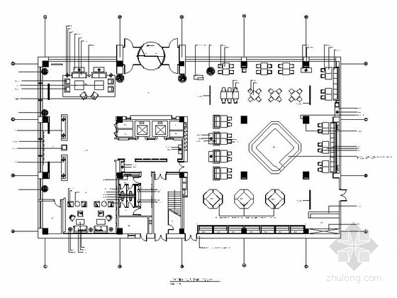 欧式会所装修图片资料下载-[内蒙古]高档欧式风格酒店会所餐厅大堂装修CAD施工图（含效果图）
