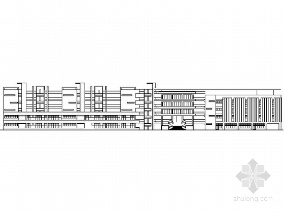 高层学生宿舍楼建筑方案资料下载-[深圳]中学教学楼及宿舍楼施工图