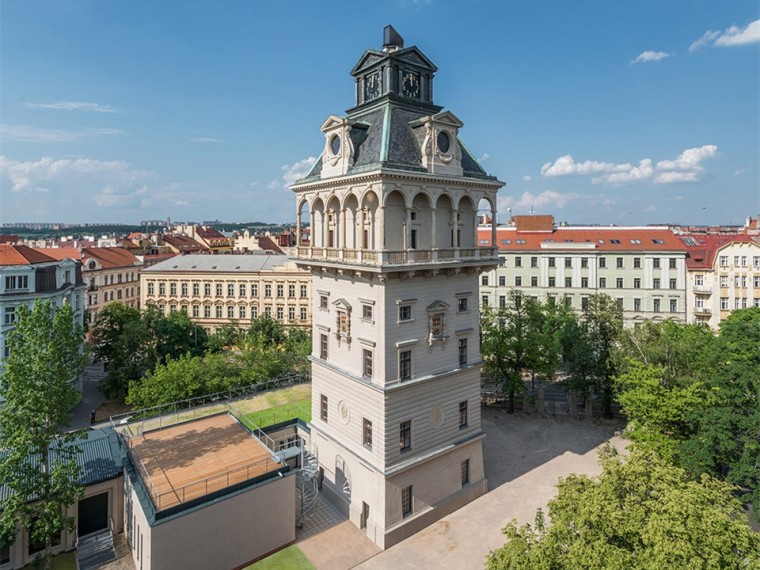 小区自来水改造施工方案资料下载-捷克Letná旧水塔天文台改造