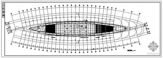 钢架结构轴测图资料下载-某假日酒店屋顶采光顶及船头钢结构图纸