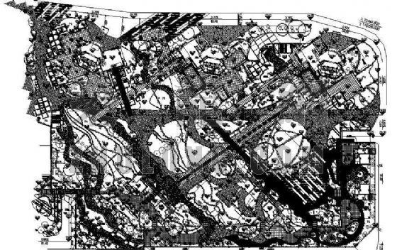 园林景观CAD成套施工图资料下载-深圳市某高档小区成套施工图（一）