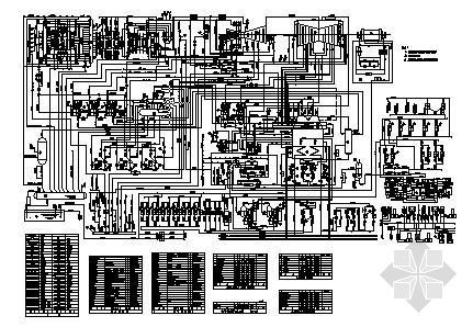 发电厂全面性热力系统资料下载-某电厂300MW机组全面性热力系统图