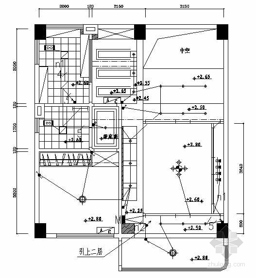 精细设计复式洋楼资料下载-复式住所电气设计